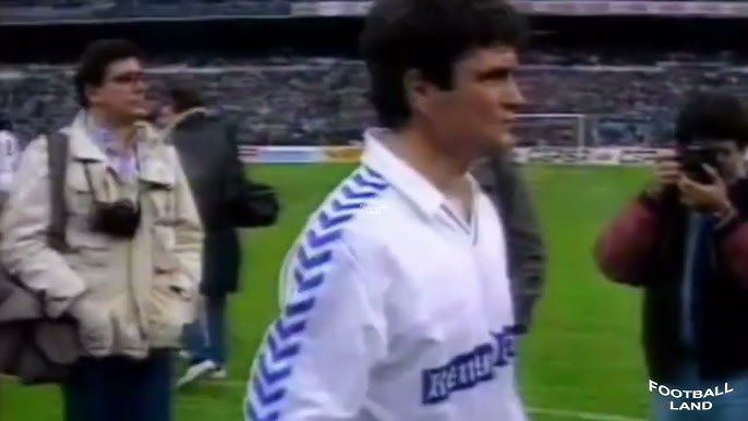José Antonio Camacho Real Madrid 1989 Utileria