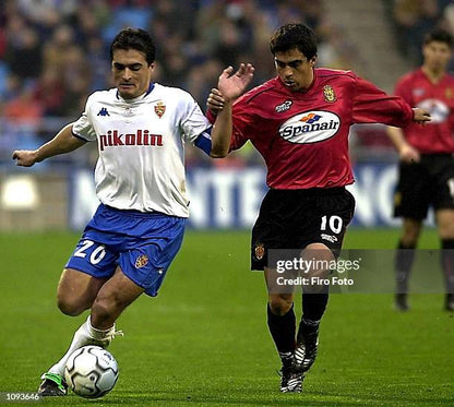 Roberto Acuña Real de Zaragoza 2001 Matchworn