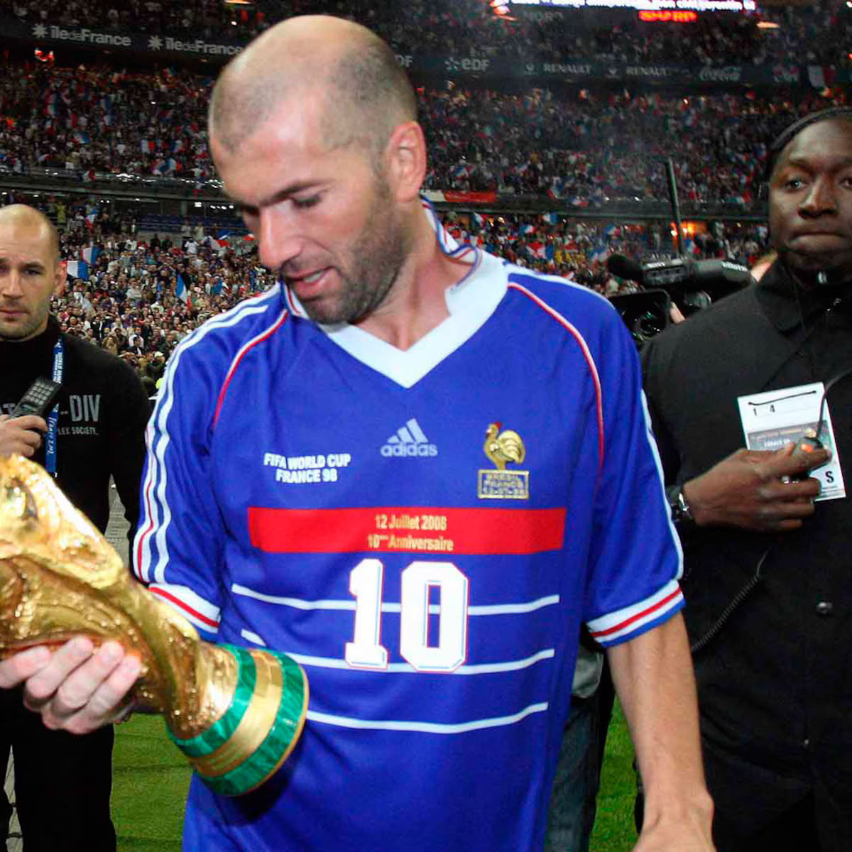 Zinedine Zidane Francia 1998