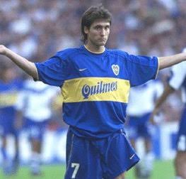 Boca Juniors Guillermo Barros Schelotto 2000