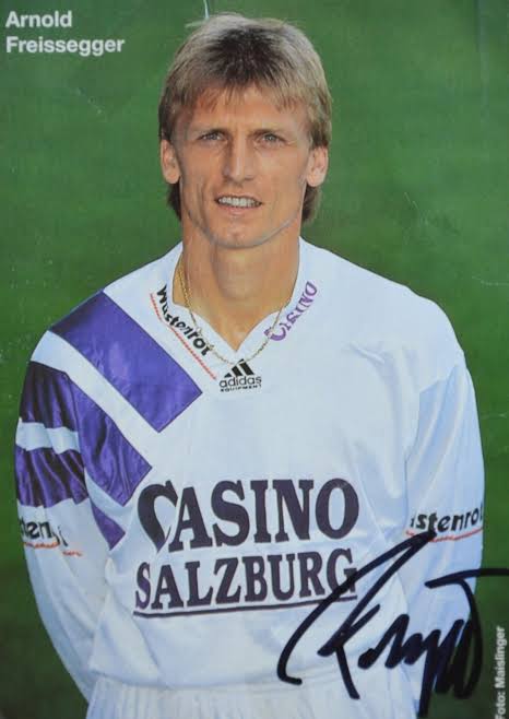 Arnold Freissegger Casino Salzburg FC 1994 Utileria