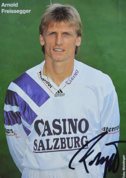 Arnold Freissegger Casino Salzburg FC 1994 Utileria