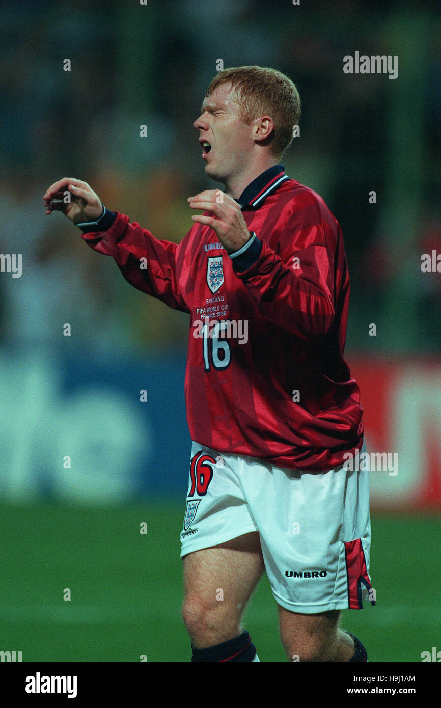 Paul Scholes Inglaterra 1998