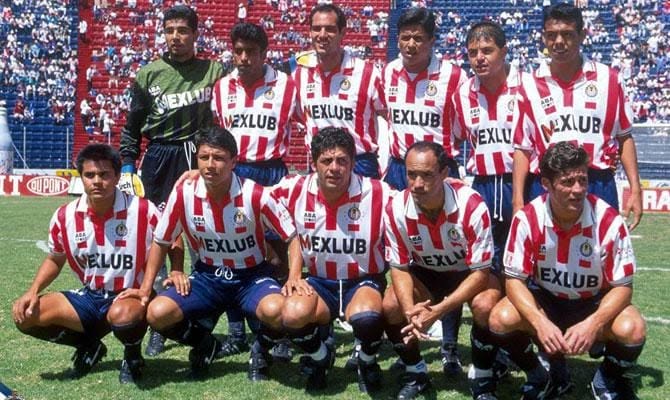 Guillermo "Campeoncito" Hernández  Chivas 1995 Matchworn