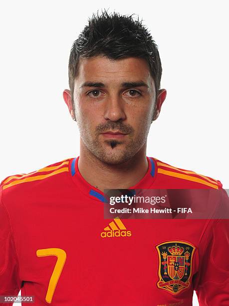 David Villa España 2010