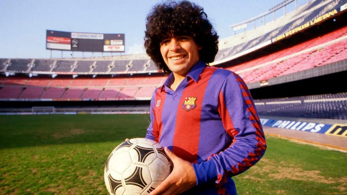 Diego Armando Barcelona 1982