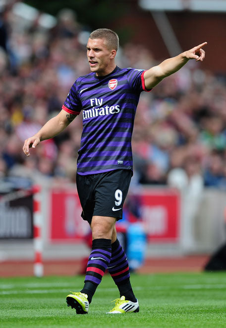 Lukas Podolski Arsenal 2012